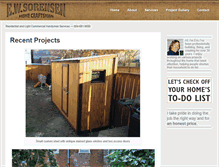 Tablet Screenshot of ewsorensen.com